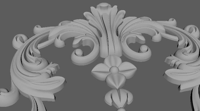 dekor ornament 3D model_4