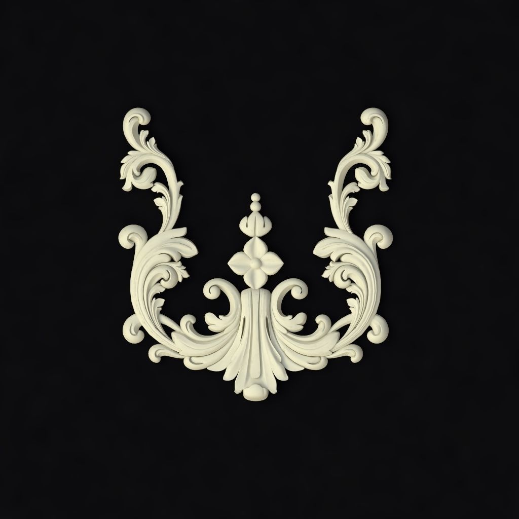 dekor ornament 3D model_1