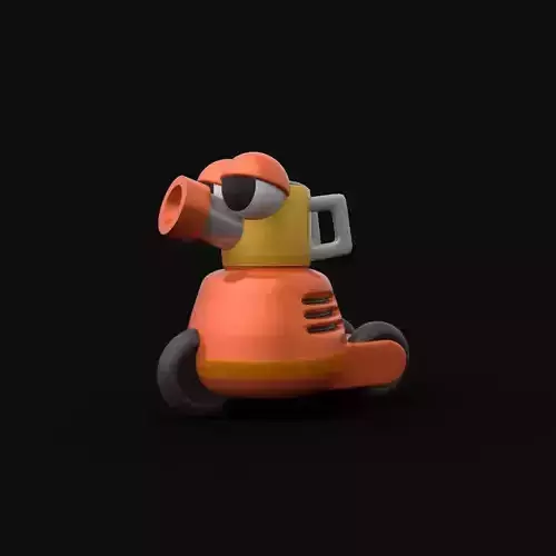 GunBound Rocket Launcher 3D model