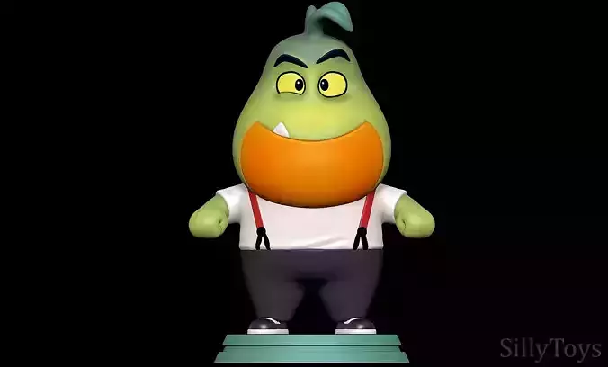 Mr Piranha - The Bad Guys 3D print model