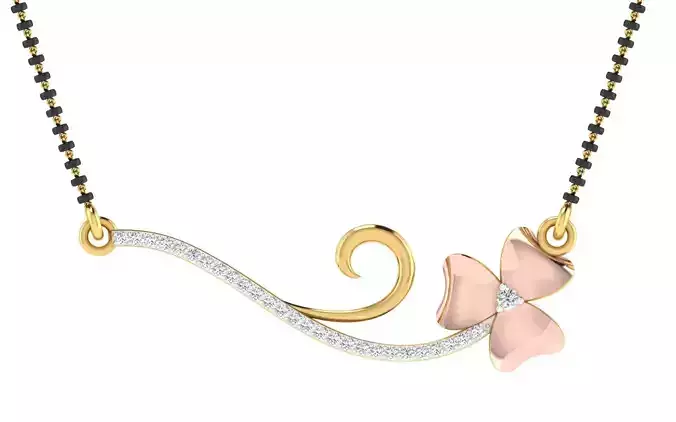 Women Necklace 3dm STL FBX OBJ Render Details