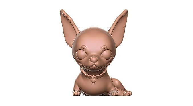  Chiwawa Dog 3D print model 3D print model