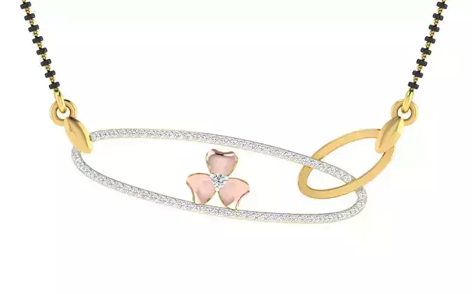 Women Necklace 3dm STL FBX OBJ Render Details