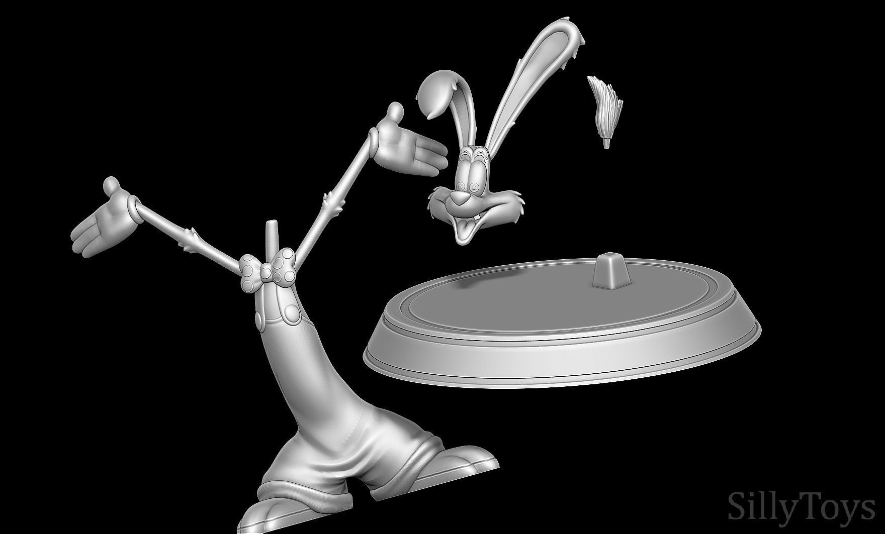 Roger Rabbit - Who Framed Roger Rabbit 3D print model_6