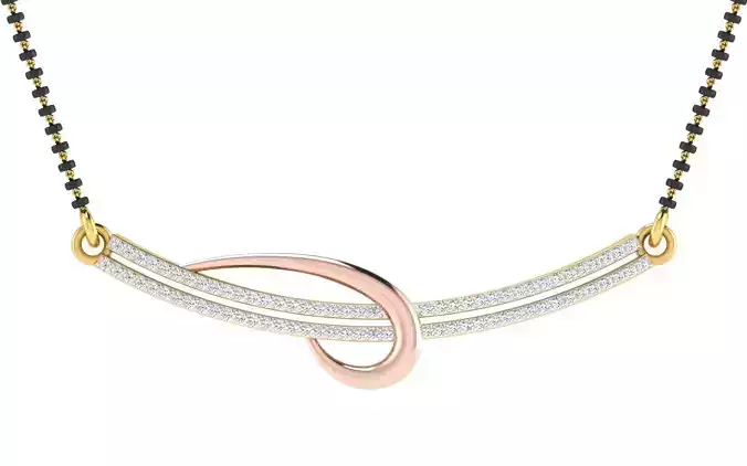 Women Necklace 3dm STL FBX OBJ Render Details