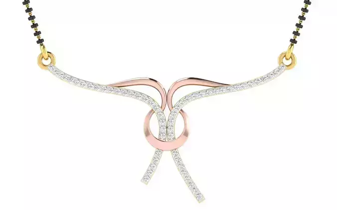 Women Necklace 3dm STL FBX OBJ Render Details