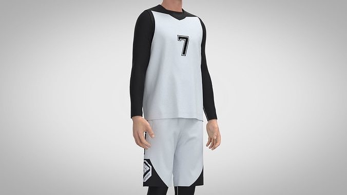 Basketball Outfit 2 3D model