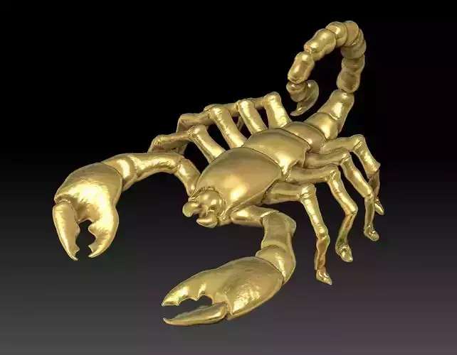 Pendant scorpion