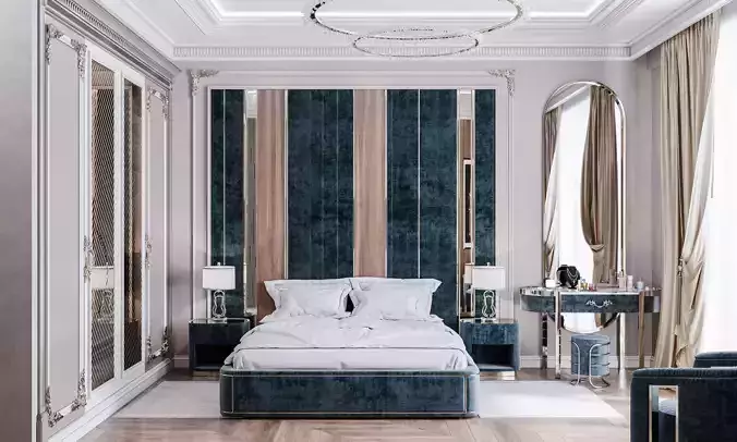 big luxury bedroom