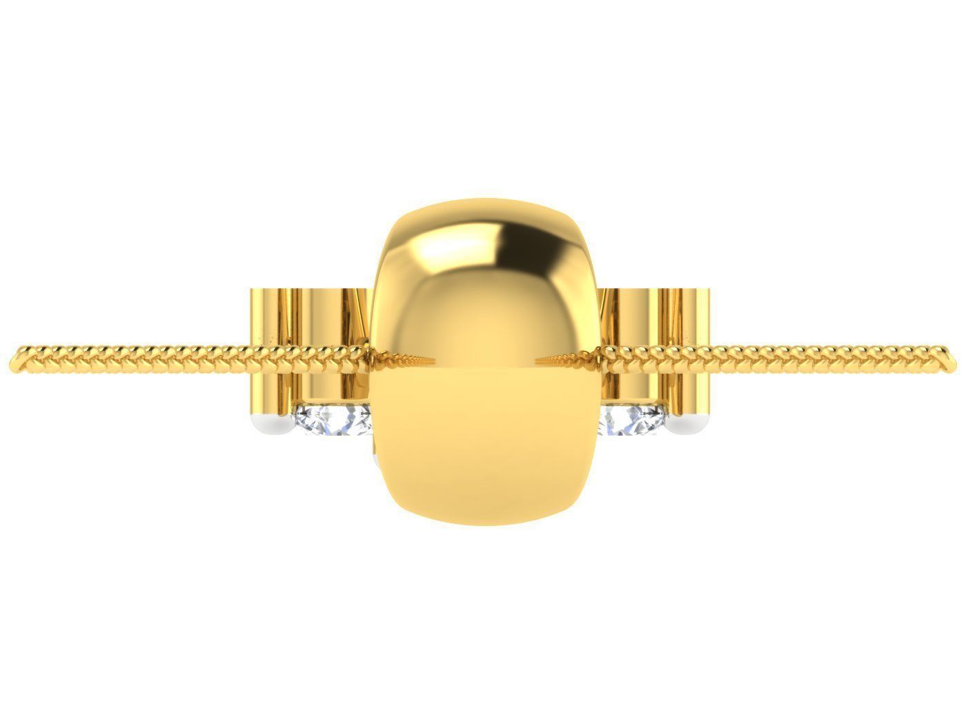 Solitaire Women Pendants 3dm STL FBX OBJ Render Details 3D print model_3