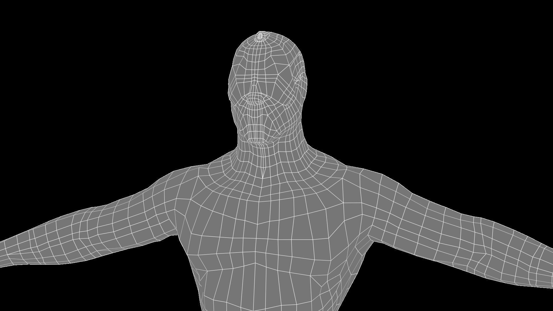 Character - Gunner Low-poly 3D model_7