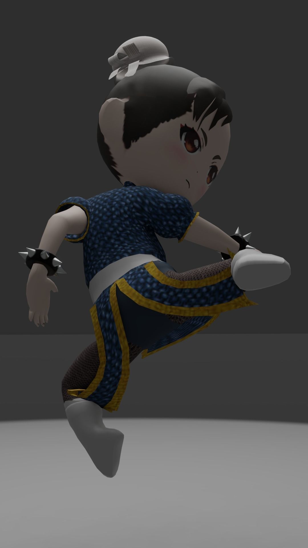 Chibi Chun li 3D model_3