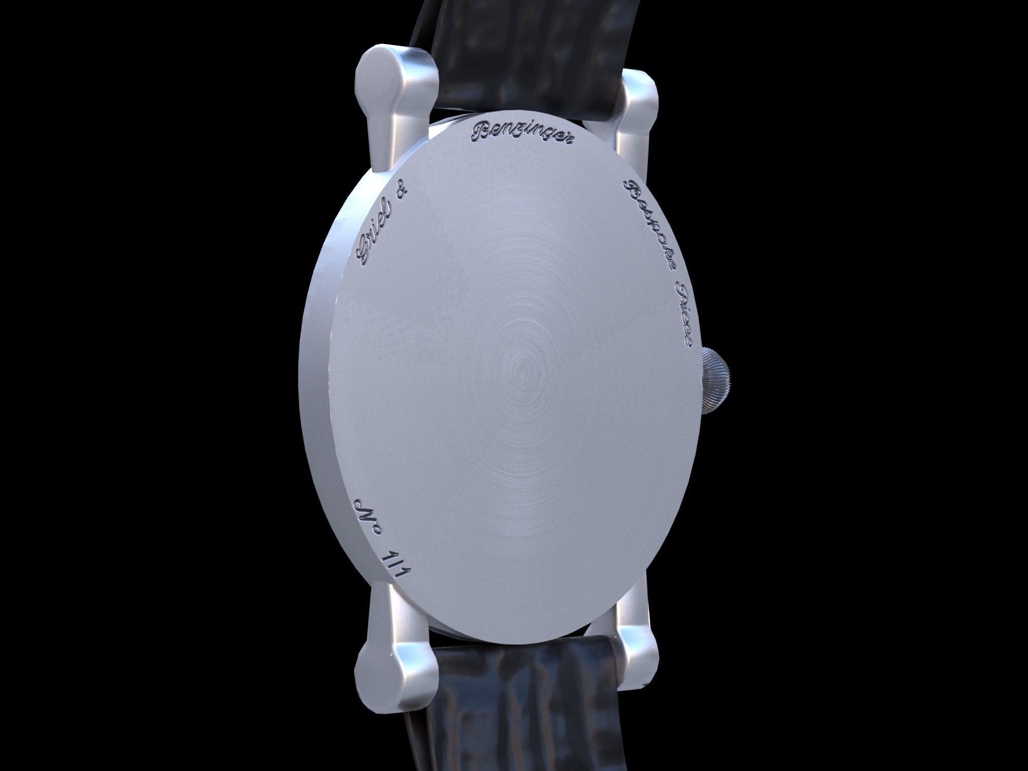 Watch 13 lowpoly Low-poly 3D model_3