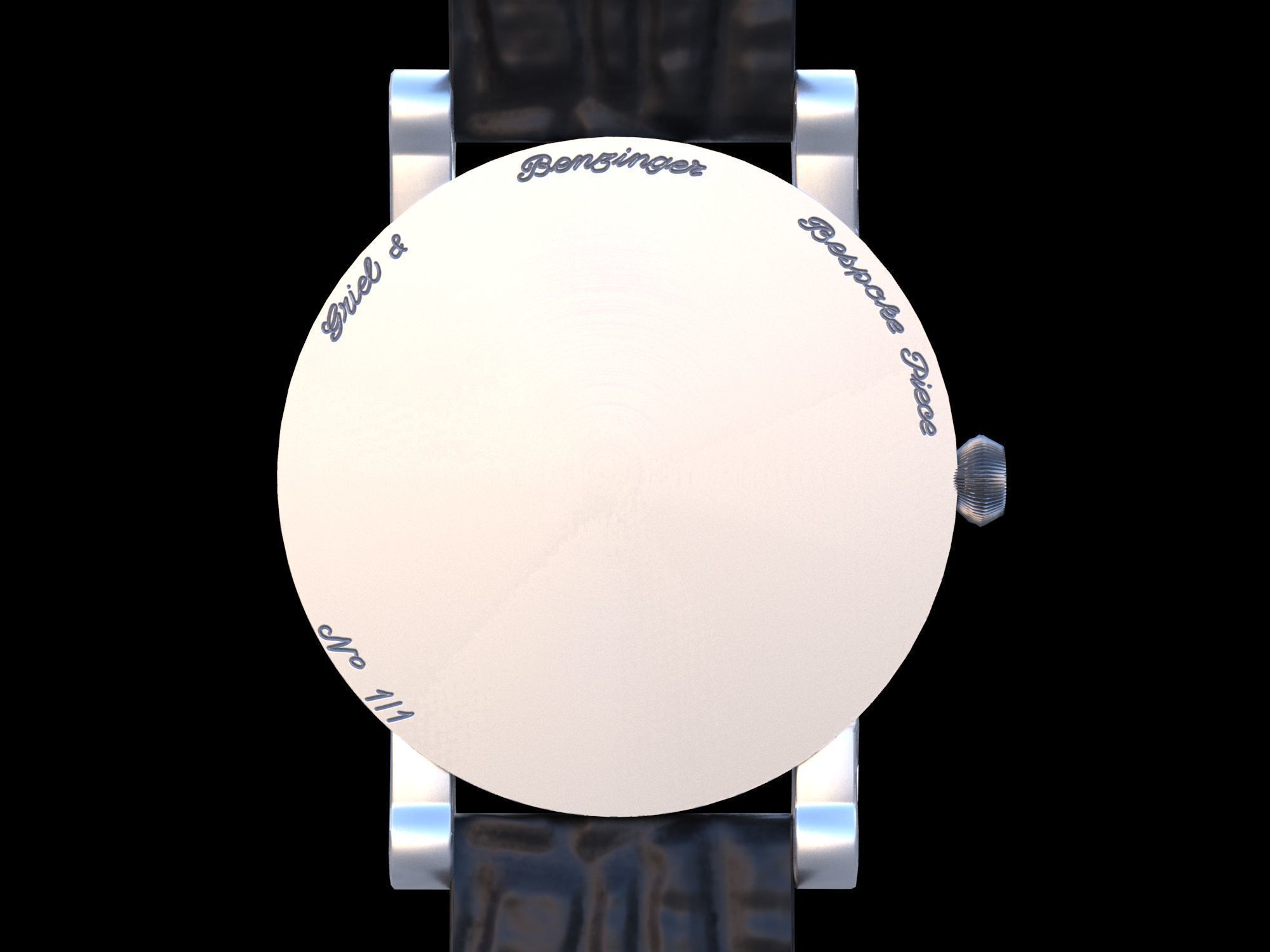 Watch 13 lowpoly Low-poly 3D model_4