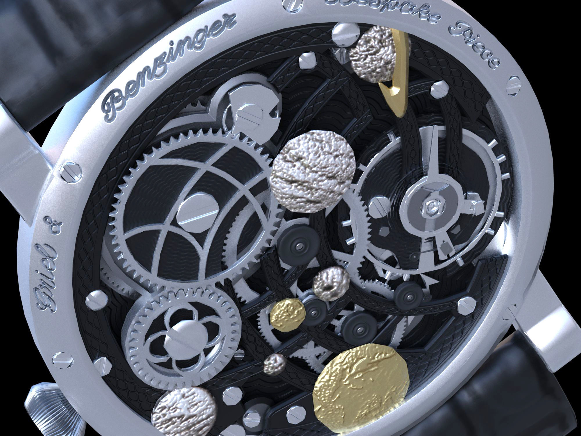 Watch 13 lowpoly Low-poly 3D model_10