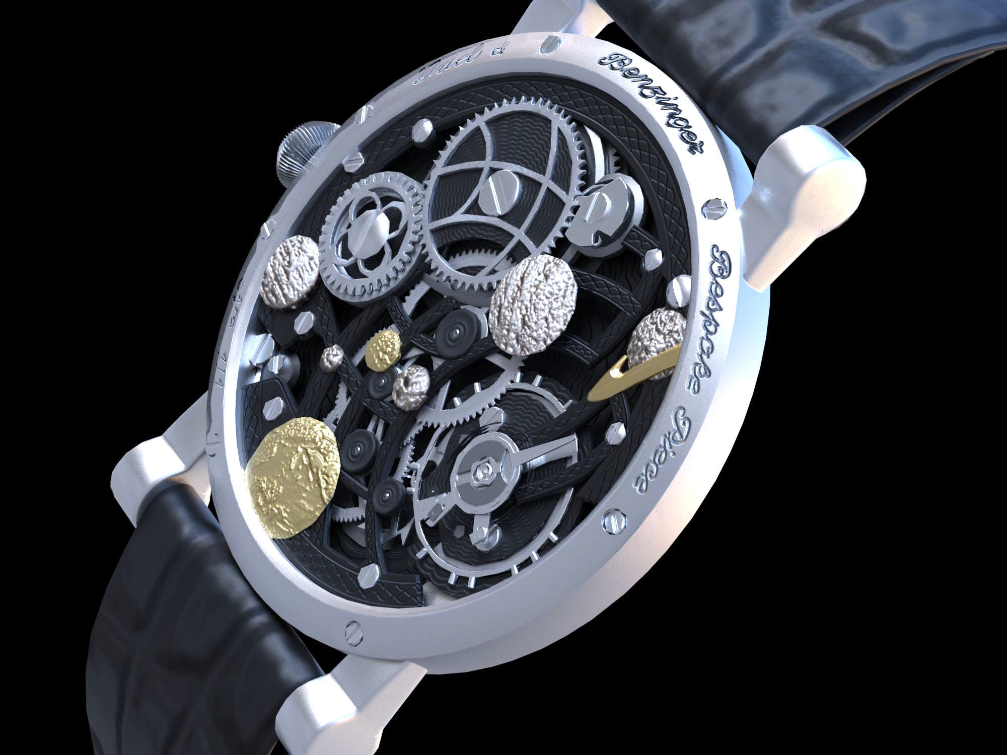 Watch 13 lowpoly Low-poly 3D model_8