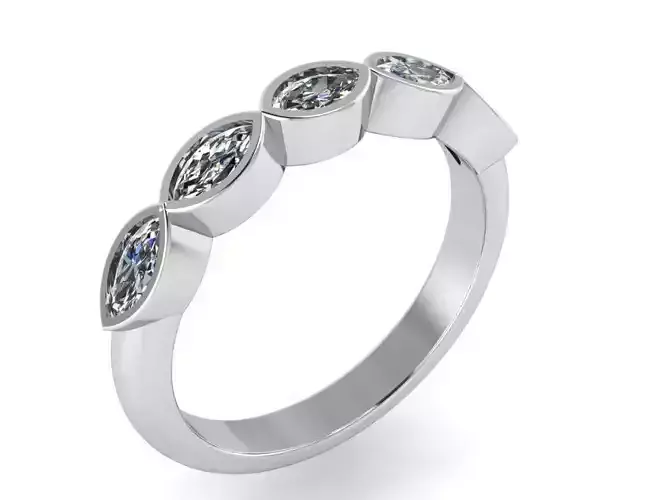 Marquise Diamond Ring 1243