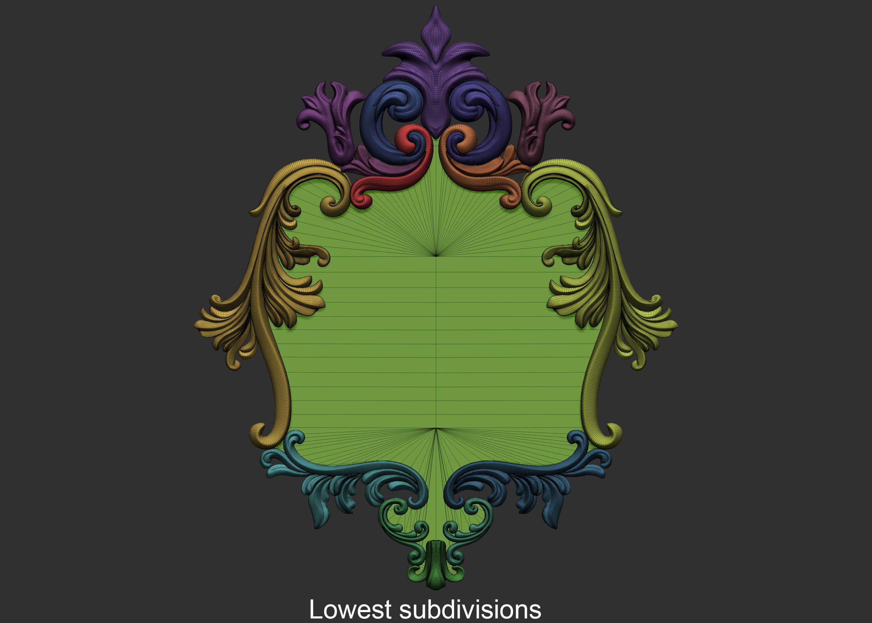 Ornaments Brushes with IMM Brushes and Ornament Sets 3D model_9