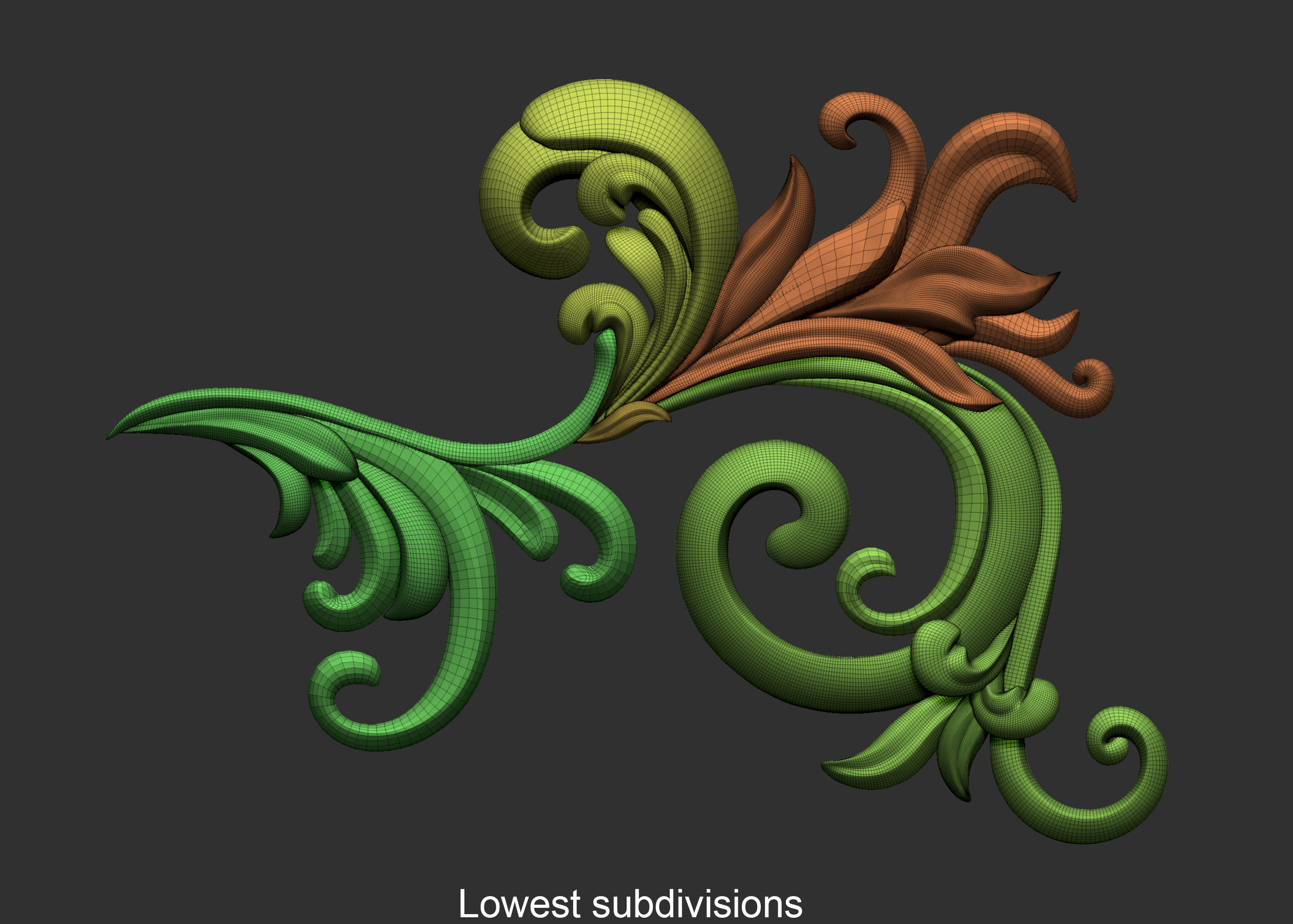 Ornaments Brushes with IMM Brushes and Ornament Sets 3D model_11