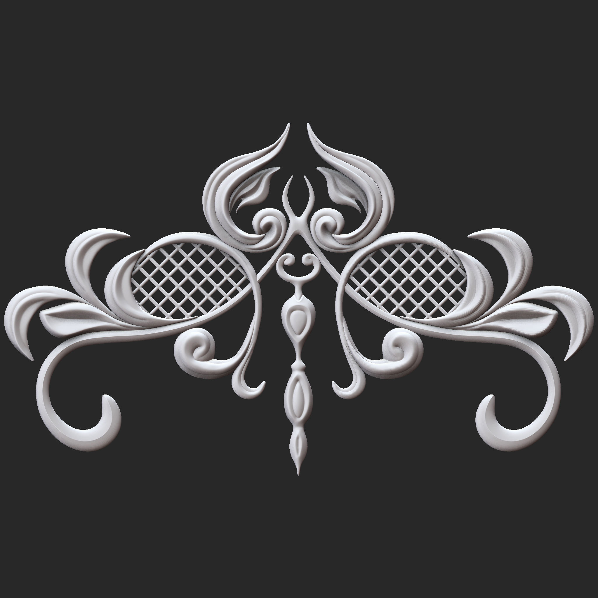 Ornaments Brushes with IMM Brushes and Ornament Sets 3D model_5