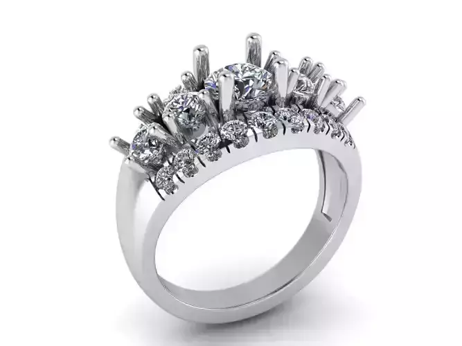 Round Diamond Ring 1251