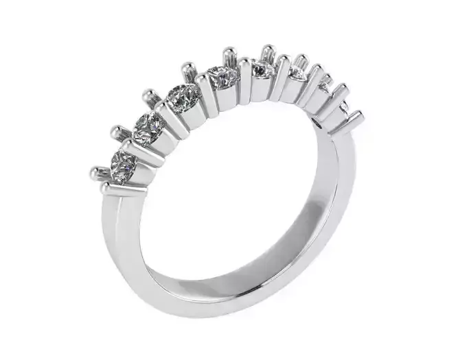 Round Diamond Band 1262