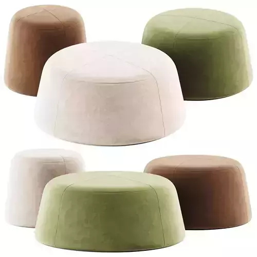 FUJI round pouf by MDF Italia