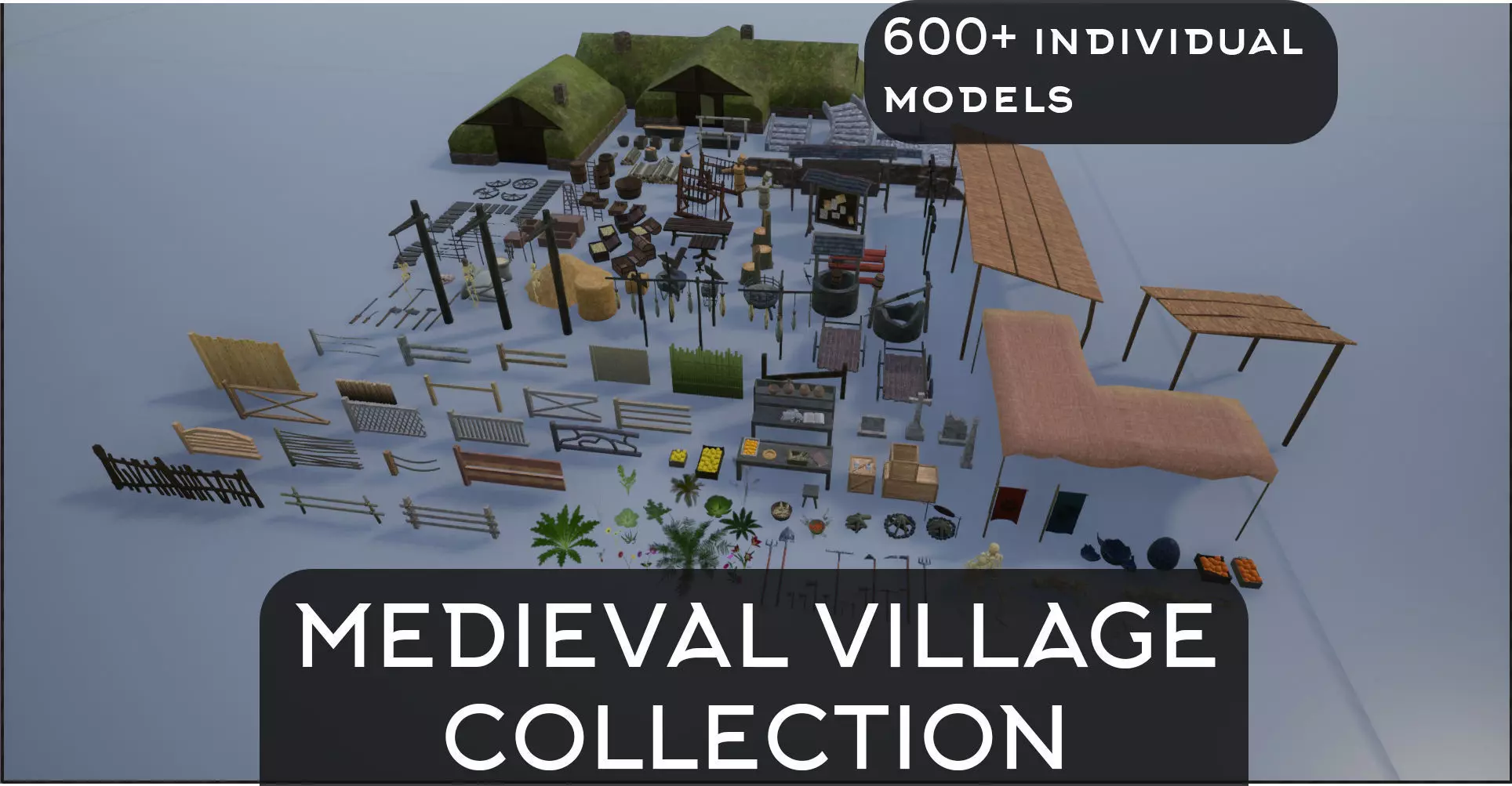 Medieval Props-Village Collection _0