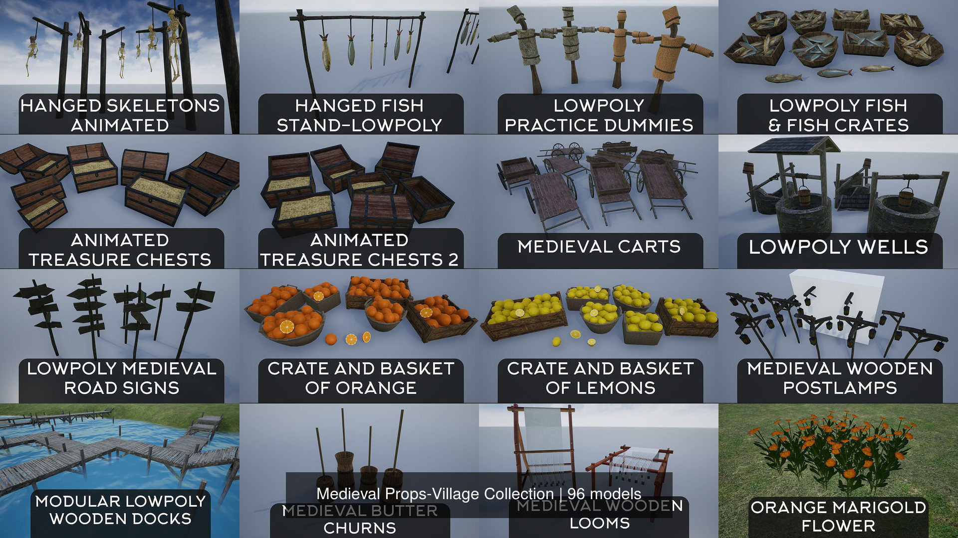 Medieval Props-Village Collection _9