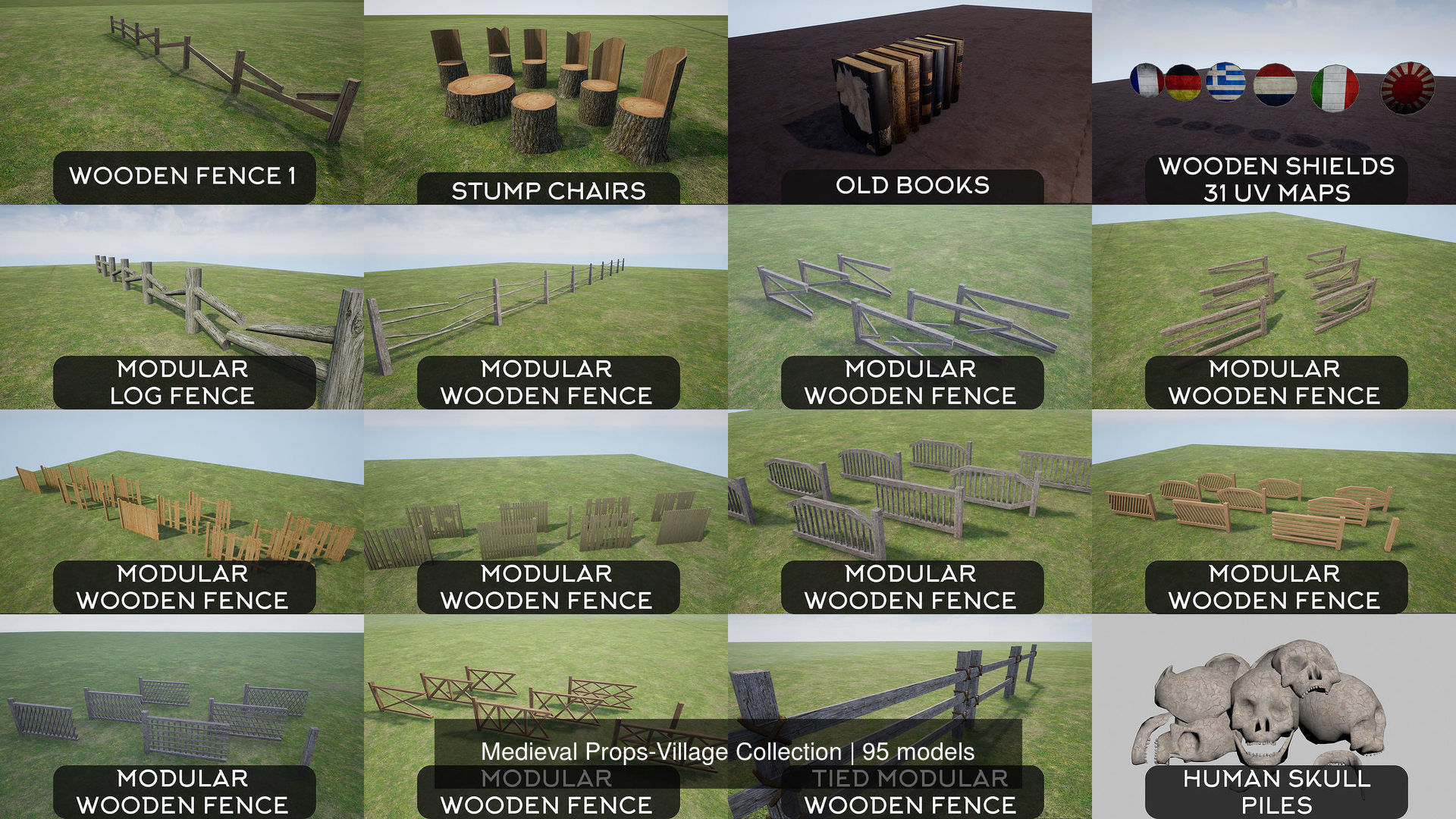 Medieval Props-Village Collection _1