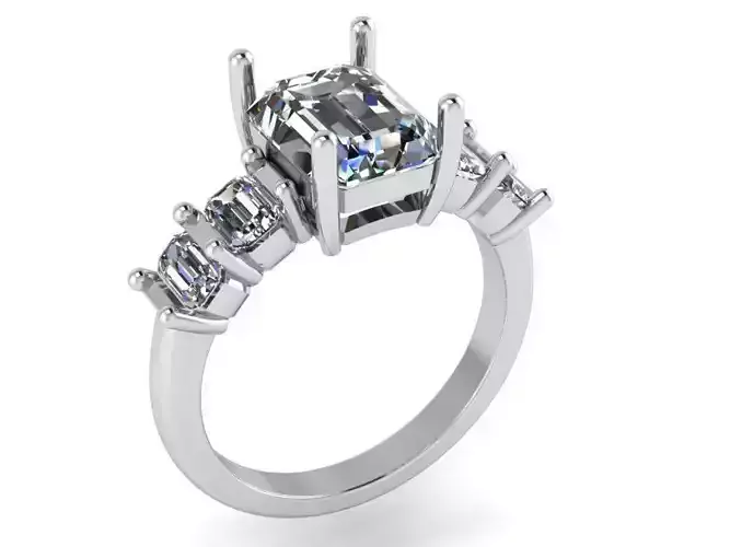 5-Stone Diamond Ring 1274