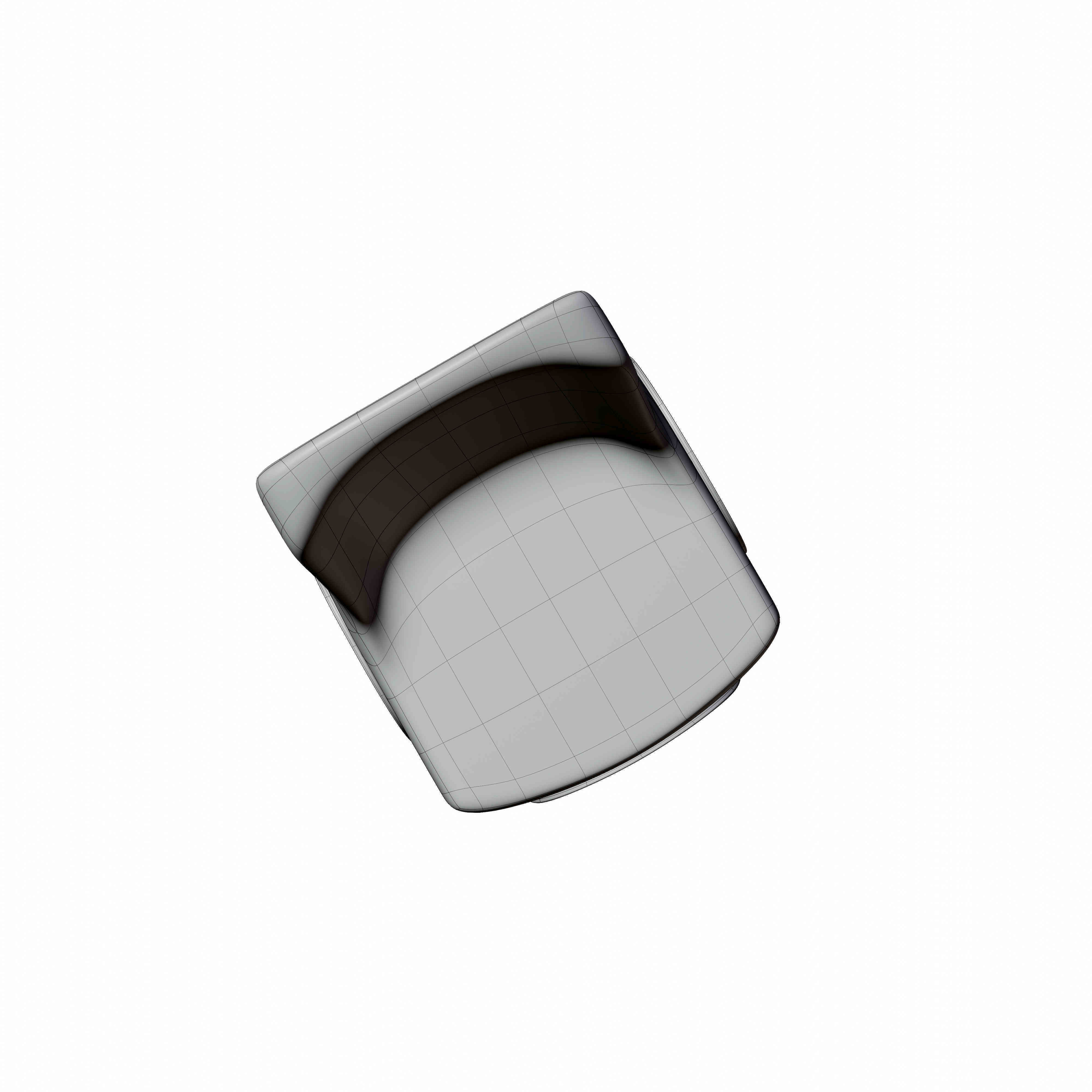Kid Plastic Chair 3D model_11