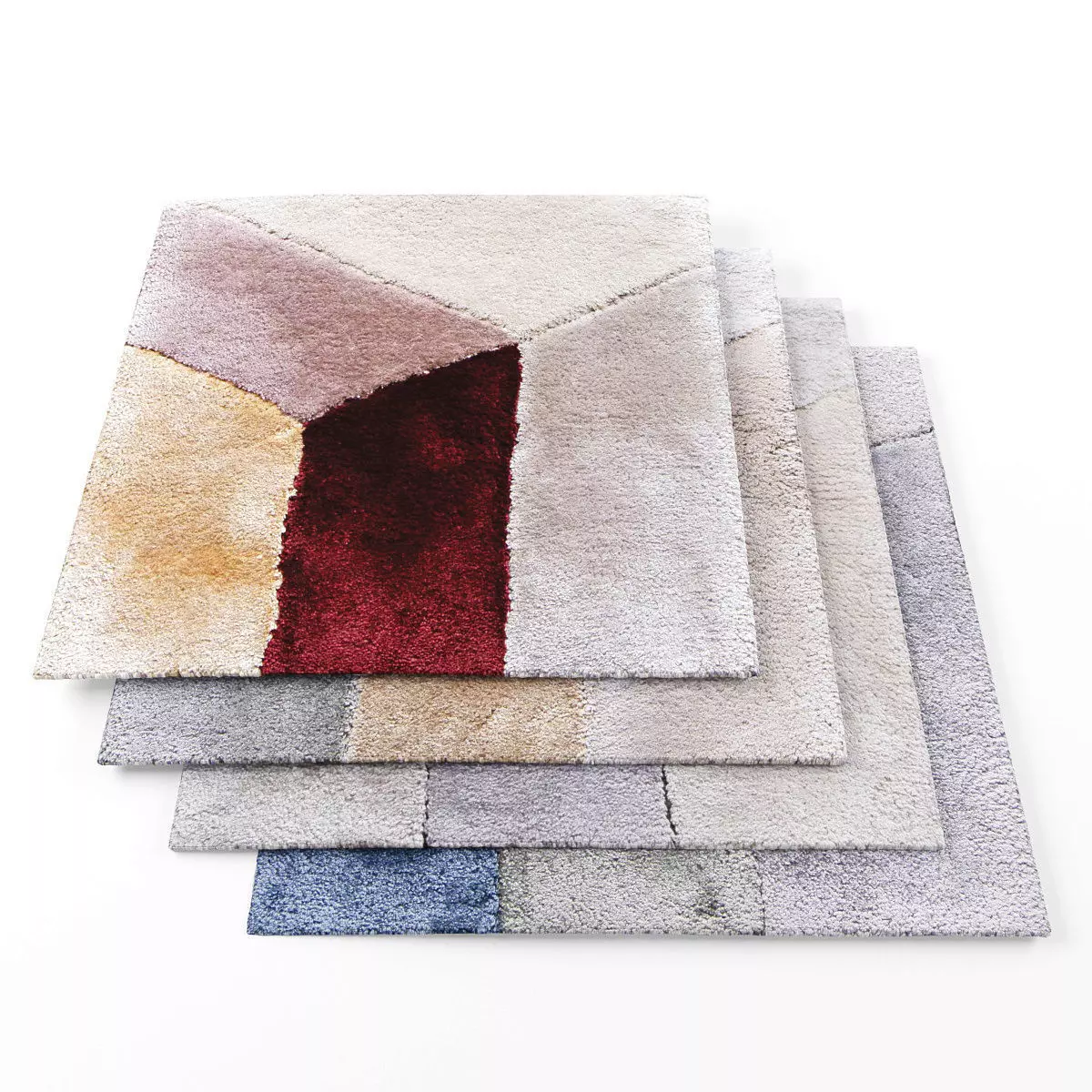 Rugs-1308 rugs for living room Low-poly 3D model_0