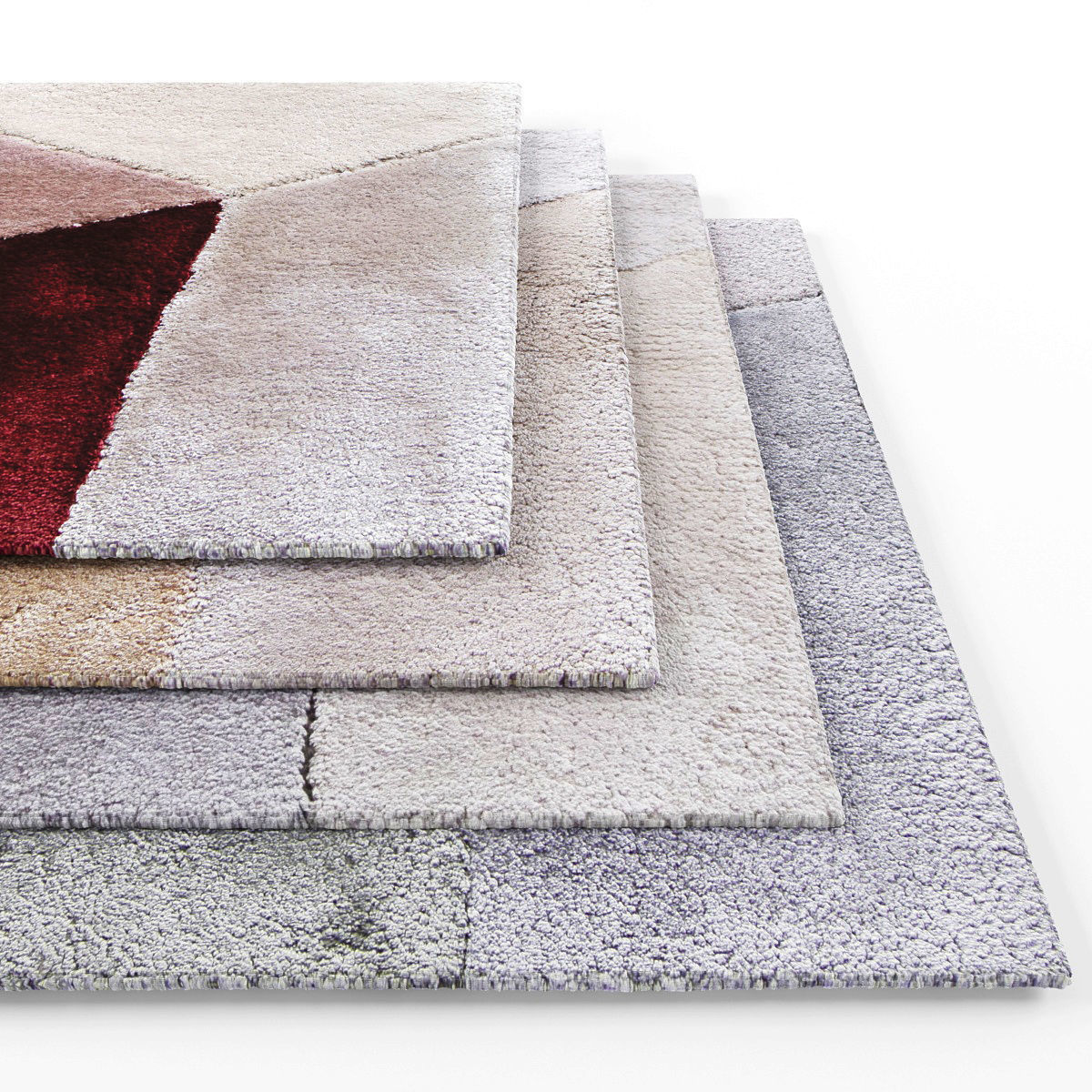 Rugs-1308 rugs for living room Low-poly 3D model_1