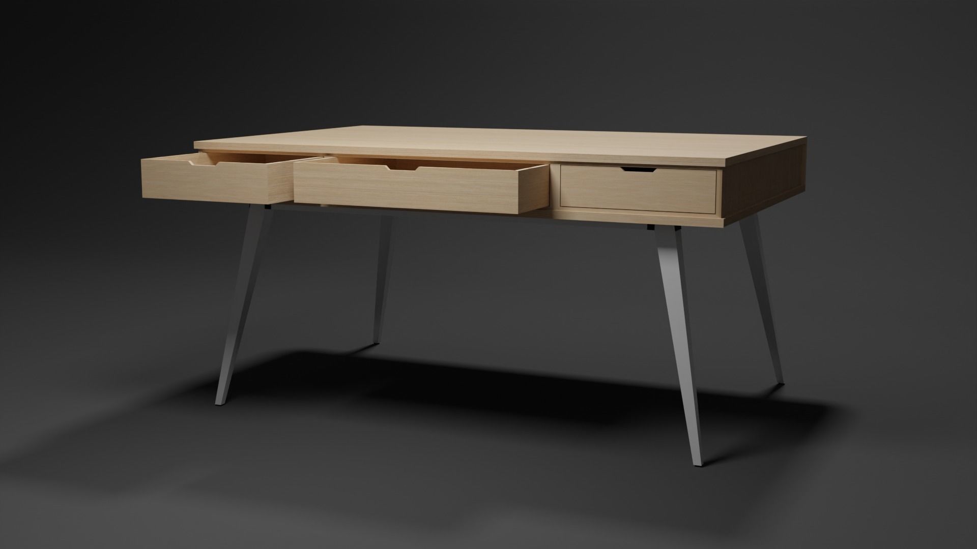 Minimalist Table 3D model_1