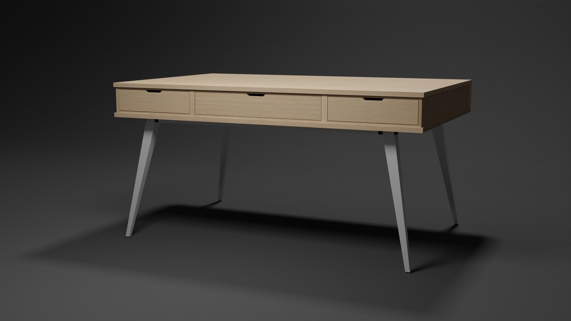 Minimalist Table 3D model_3