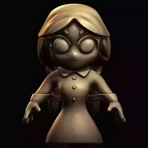 Wednesday Addams Family  3D print model
