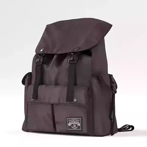 Backpack fabric Purple