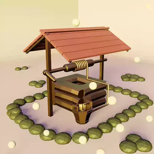 Well Eevee Model in Blender 