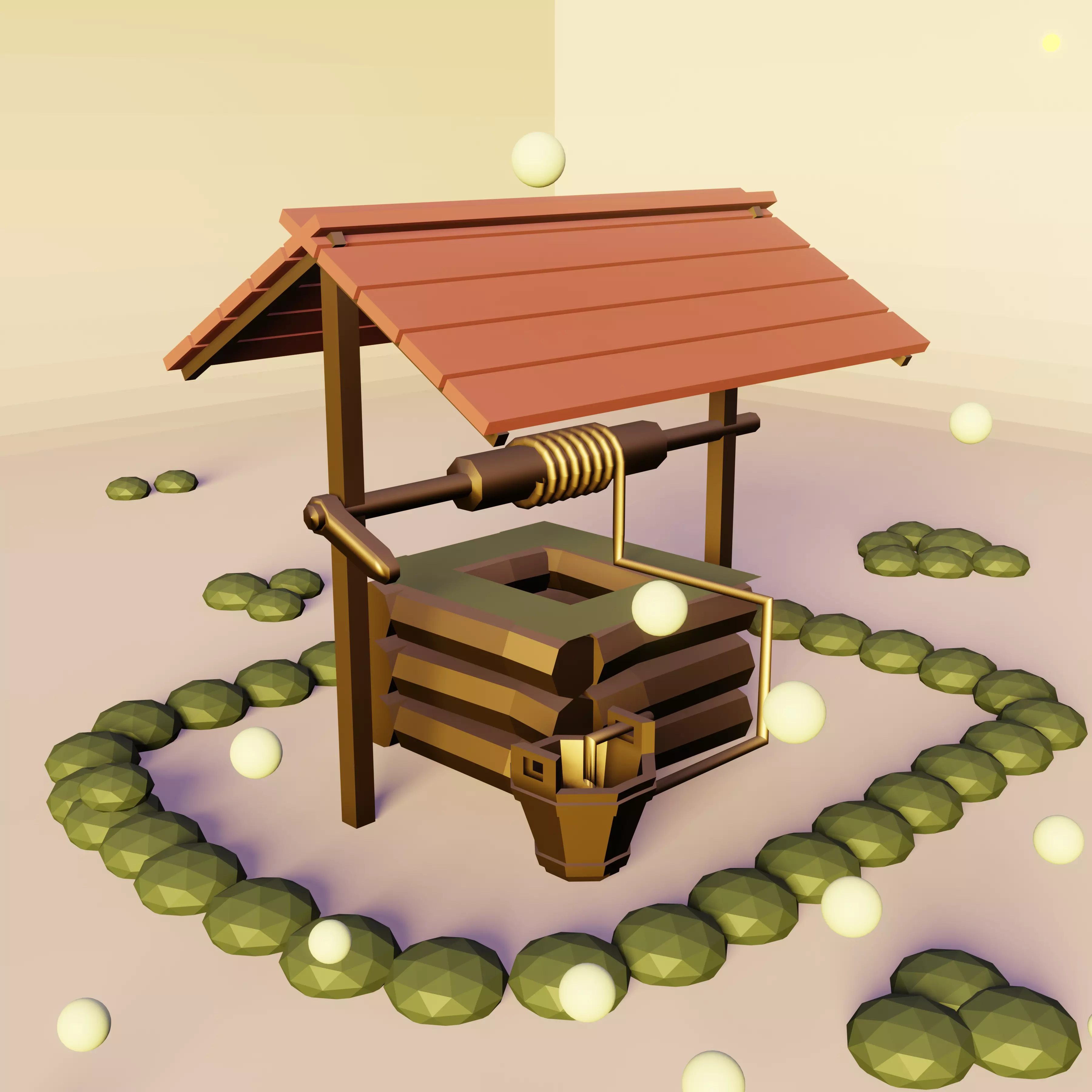 Well Eevee Model in Blender Free 3D model
