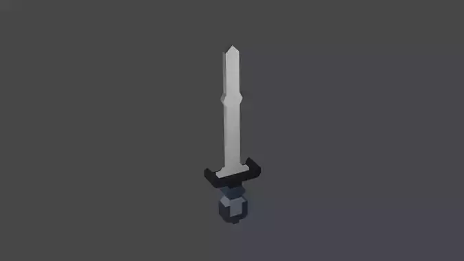 Low Poly Sword E