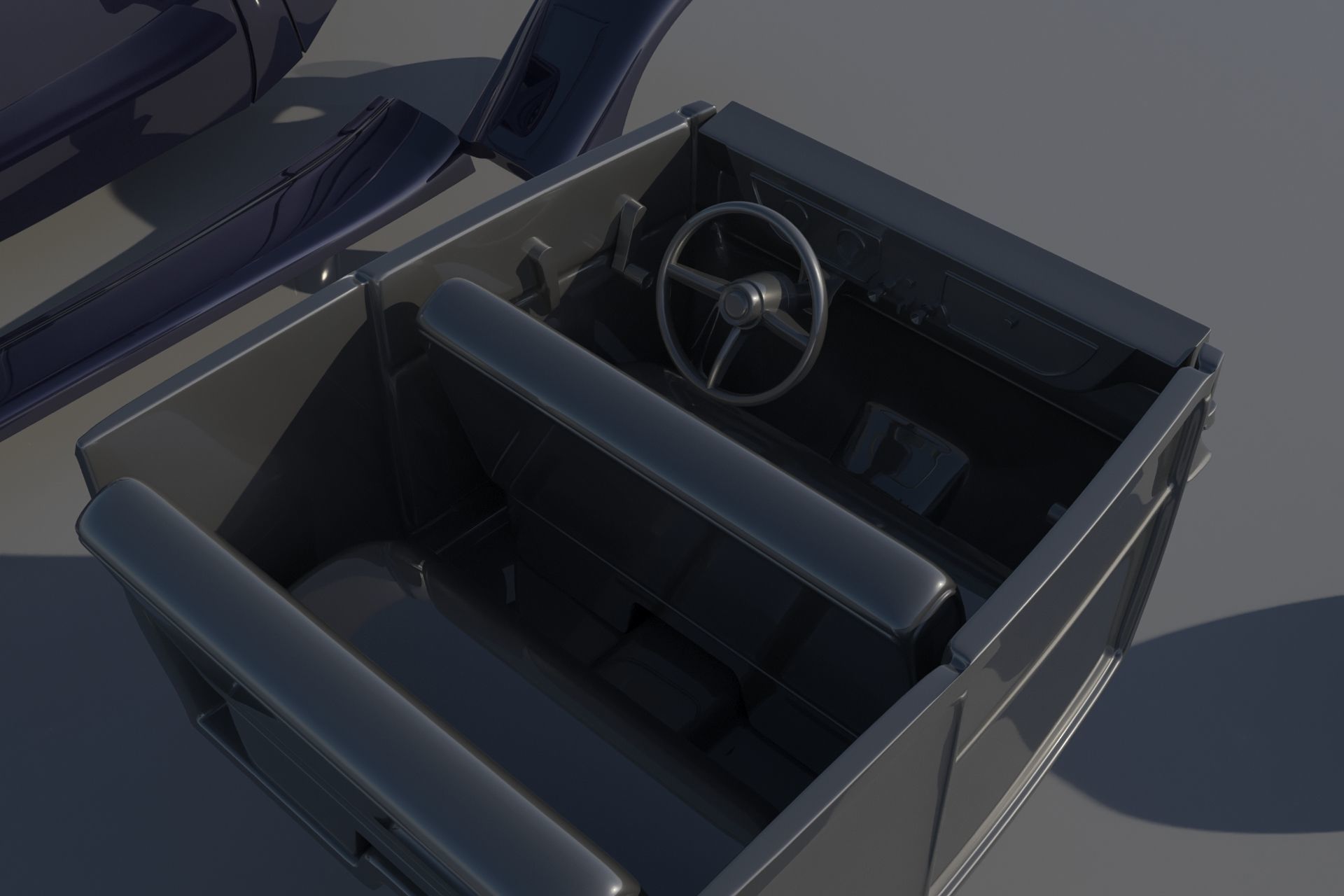 Willys Coupe 1933 3D print model_18