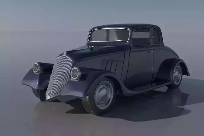 Willys Coupe 1933  3D print model