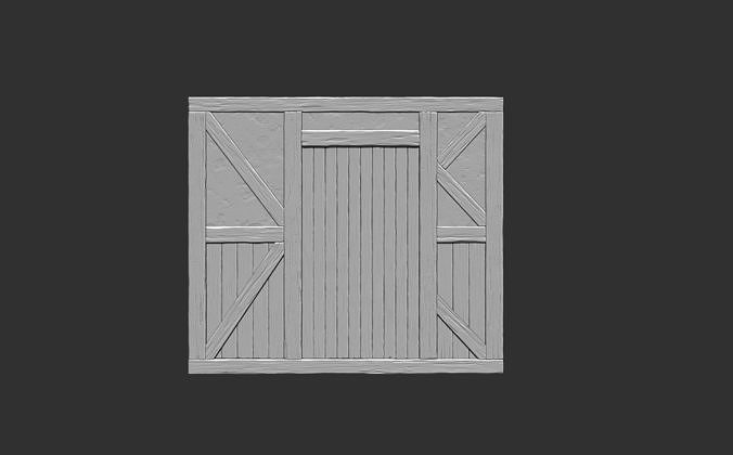 Medieval Wall 3 3D model