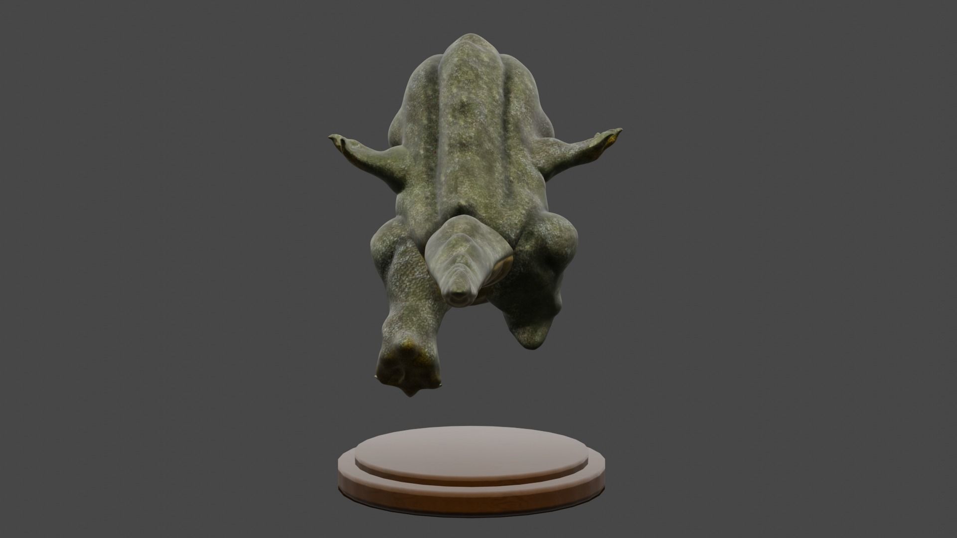 crocodile kid Free 3D model_2