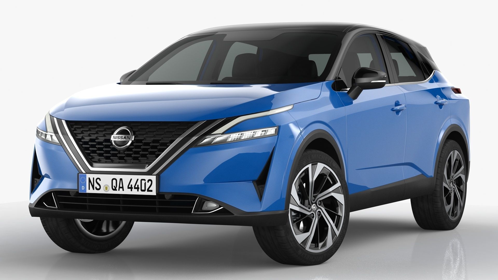 Nissan Qashqai 2022 3D model_2