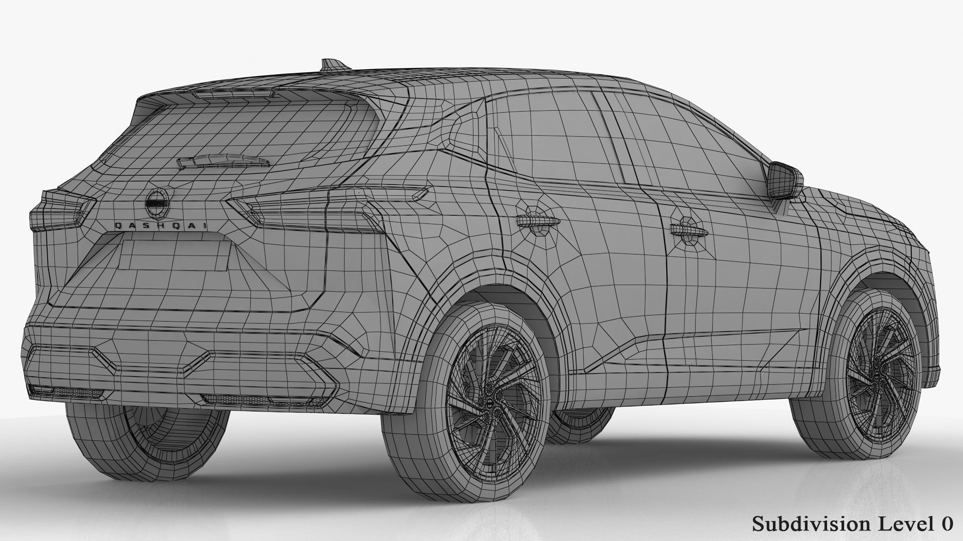 Nissan Qashqai 2022 3D model_20