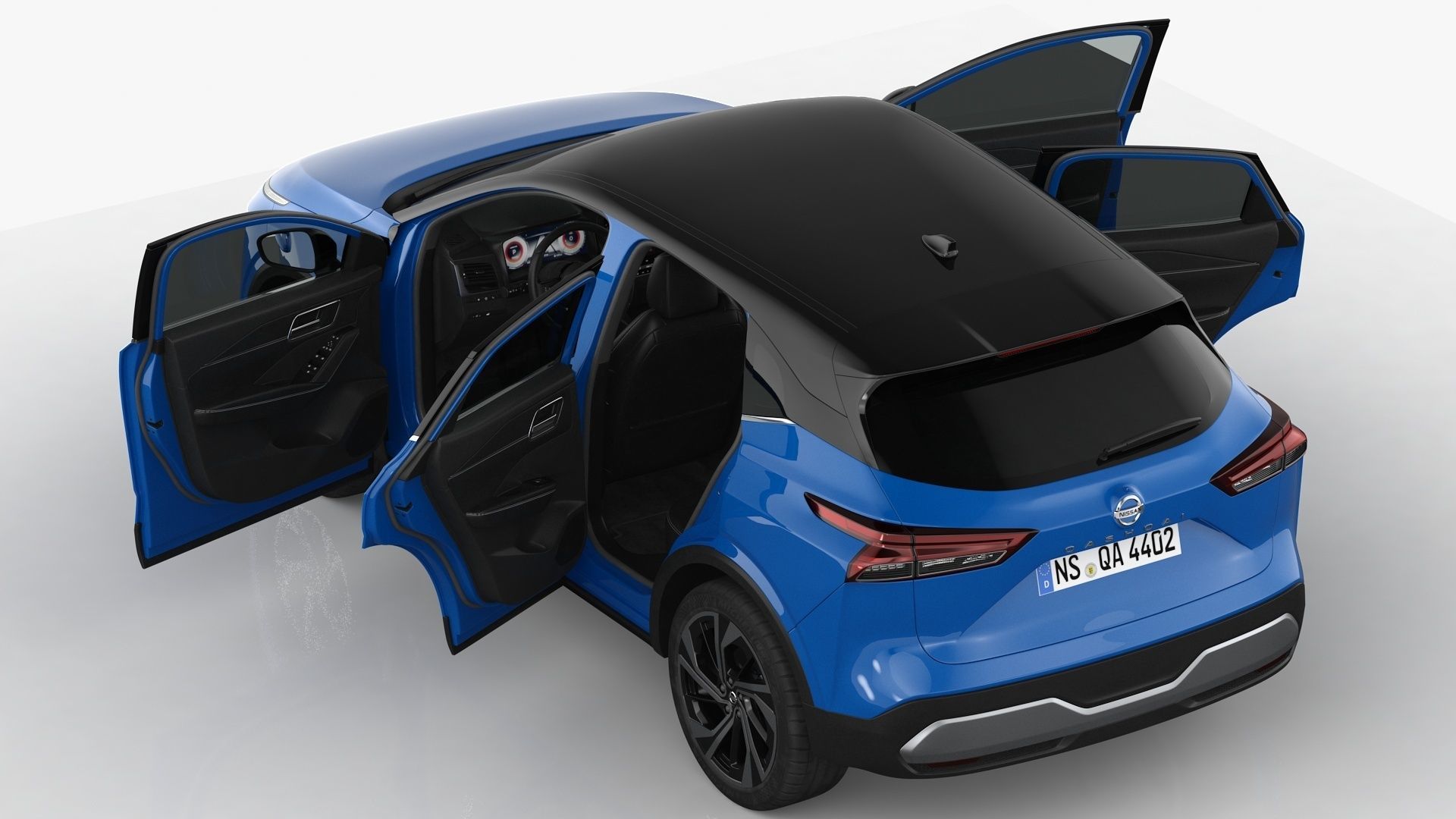 Nissan Qashqai 2022 3D model_12