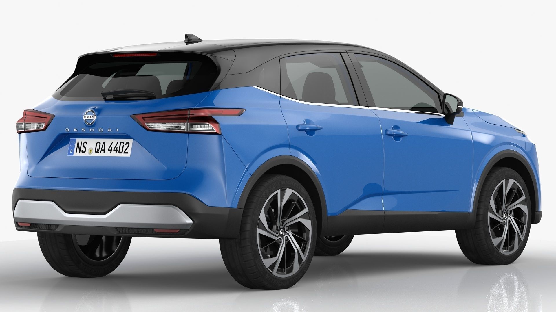 Nissan Qashqai 2022 3D model_1