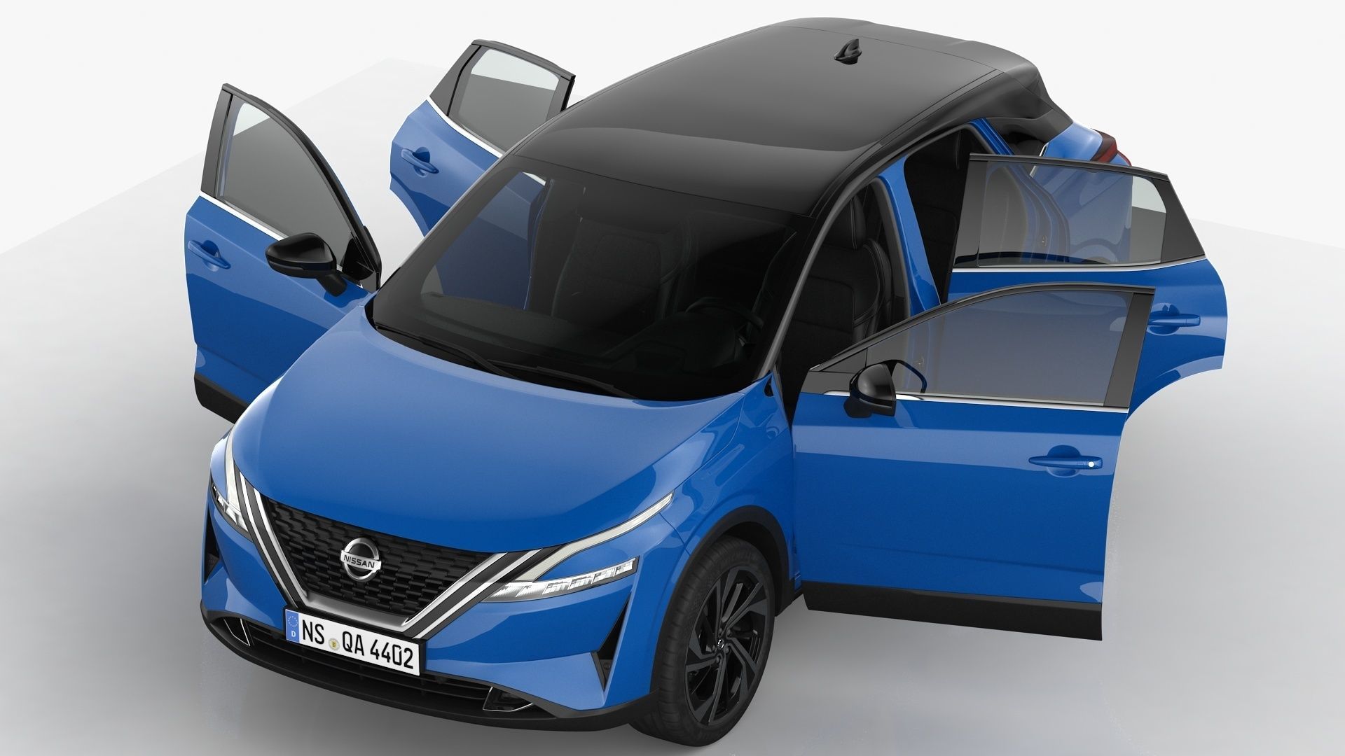 Nissan Qashqai 2022 3D model_11